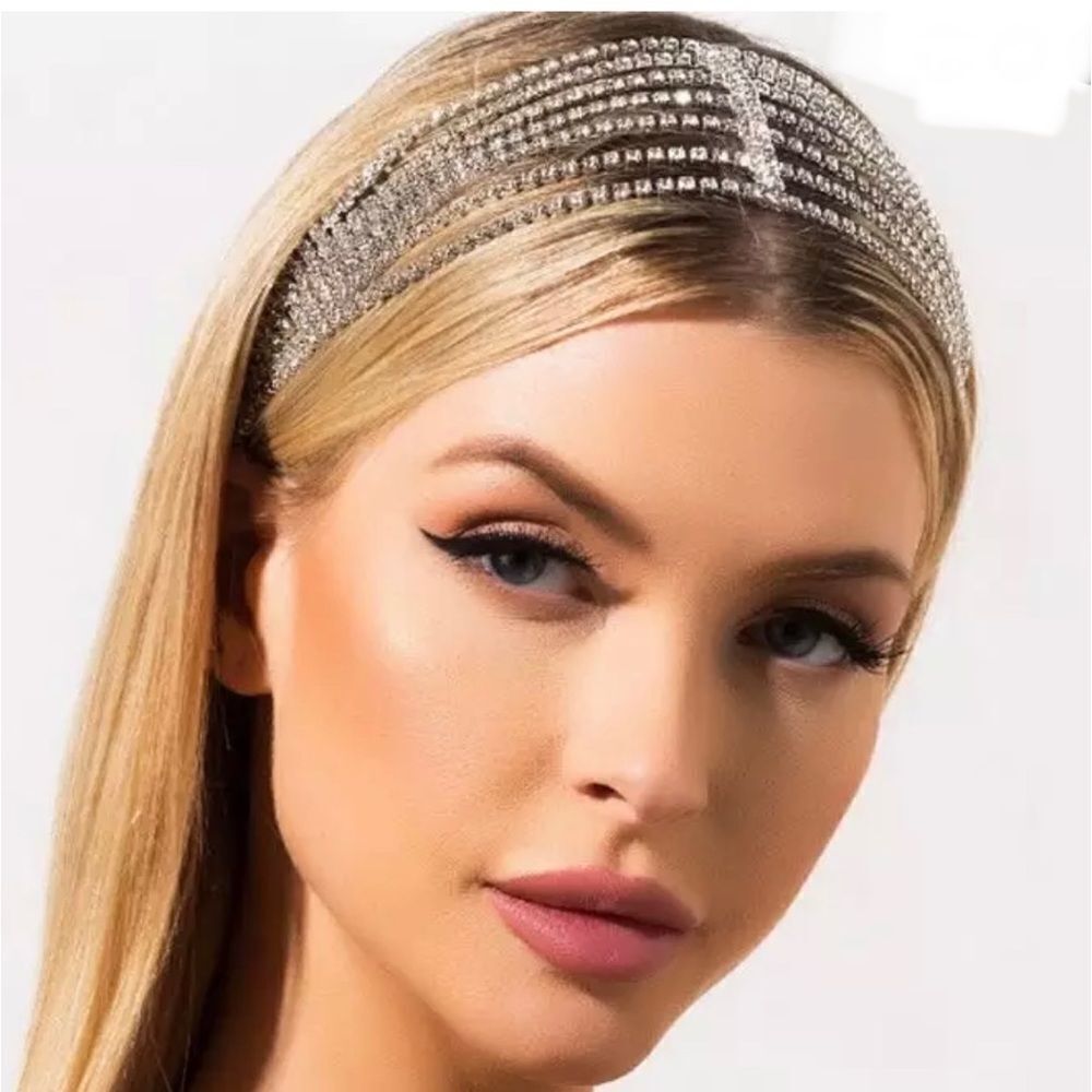 EXQUISITE ZIRCON HEAD‎ BAND IN SILVER OR GOLD
